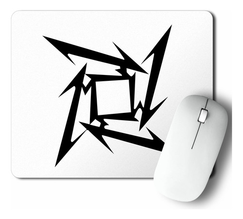 Mouse Pad Metallica Ninja Star (d0319 Boleto.store)