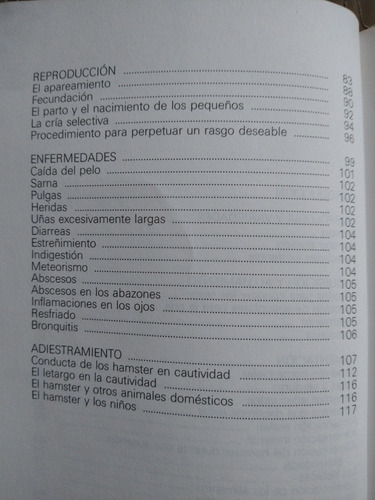 El Hámster - Editorial De Vecchi (españa) - Libro Agotado