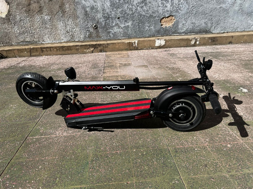 Imagen 7 de 8 de Monopatín Eléctrico Max You S3 2023 Suspencion Del/tras