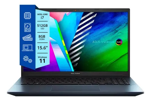 Notebook Asus Vivobook Pro K3500pa-l1204w I7 8gb 512gb Nn Nx