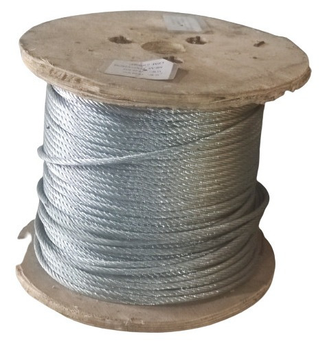 Guaya O Cable De Acero Galvanizado  6mm  