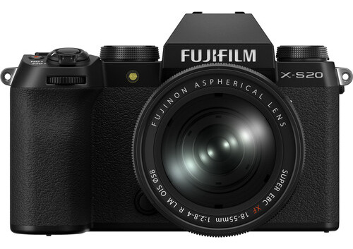 Cámara Sin Espejo Fujifilm X-s20 Con Lente 18-55mm En Negro