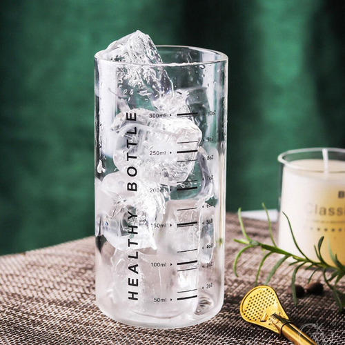 2 Paquete De 2-6 Tazas Medidoras De Vidrio Con 2 Piezas