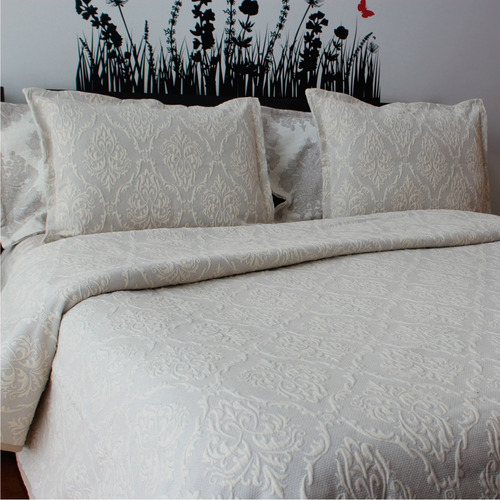 Imagen 3 de 4 de Sobrecama King Española Reversible Blue - Karytex
