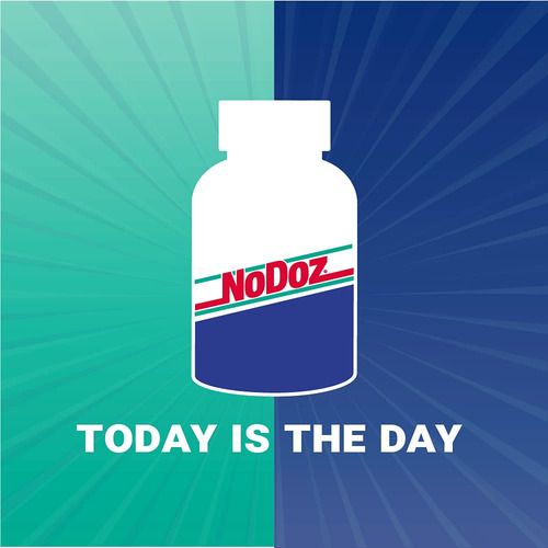 Nodoz 200mg Maximum Strength Alertness Aid, 60 Caplet Twin P