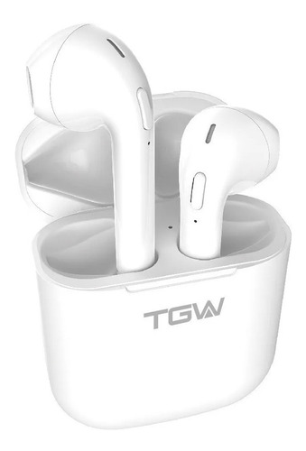 Auriculares Inalambricos Tws Bluetooth Tgw Color Blanco