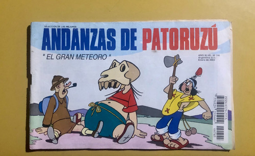 Revista Andanzas De Patoruzu N.745 - Enero- 2003