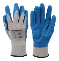 Comprar Guantes De Tela Y Goma Obra ; Construcción Reforzado Tyt