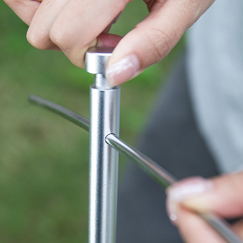 Camping Lantern Stand Pleged Post Hanger Para Pescar