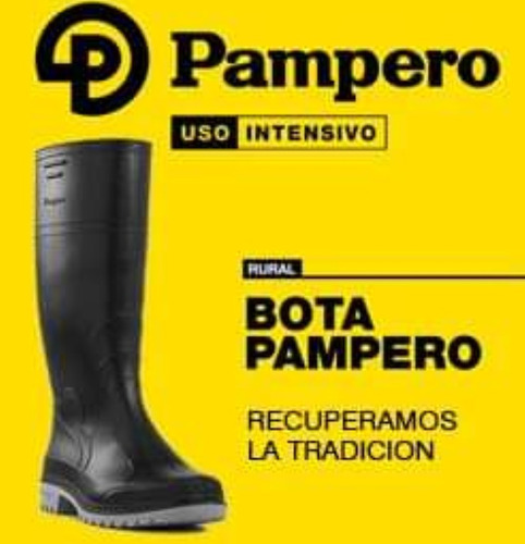 2 Pares Botas Pvc Pampero La Mejor Calidad Eterna