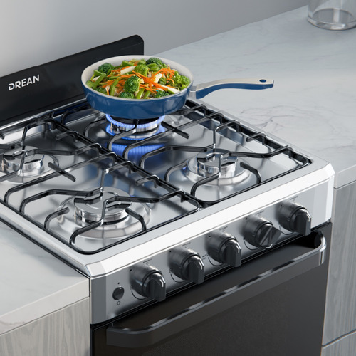 Cocina Multigas 56 Cm Inoxidable Drean Cd5603ai0