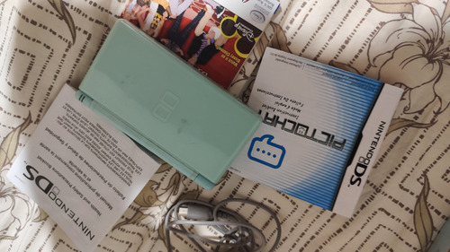 Nintendo Ds Lite 0.256mb Standard Cor Azul-turquesa Azul-celeste (Usado)