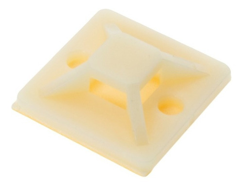 Base Autoadhesiva 20x20mm Natural (100 Un) Crompton Chsp-20