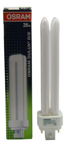 Foco Osram Dulux D/e 26w 4 Pines 2700k G24q-3 20123