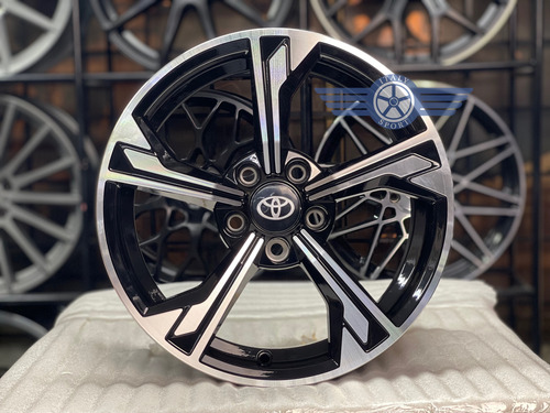 4 Rines 15 Deportivos 5-100 Jetta Ibiza Corolla Vento Golf Black Machine