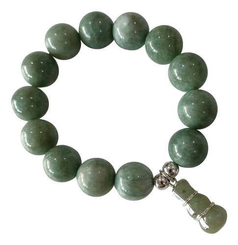 Pulsera De Jade Tailandesa Tvcz Heavens Para Mujer, Gemas De