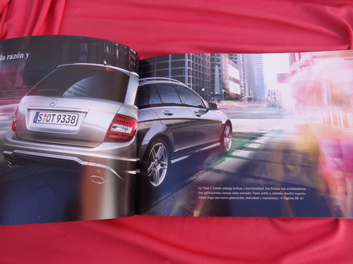 Catalogo Mercedes Benz Clase C 180 350 Amg 220 250 Folleto (Usado)