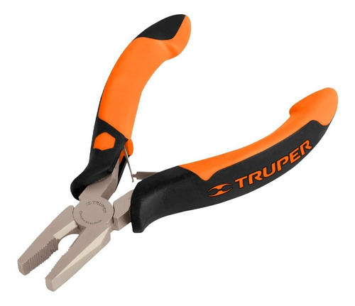 Mini Pinza De Electricista 4 3/4 Truper Pm-pe4 Mango Comfort Grip Mv Electronica