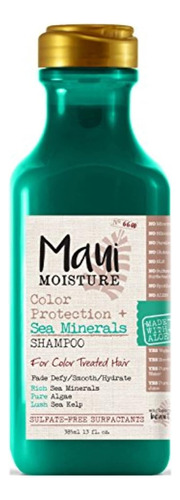 Maui Moisture Champú Sea Minerals 13 Onzas (color Protec) (p