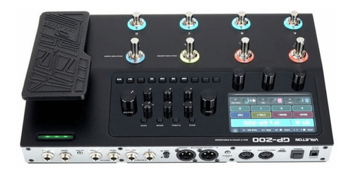 Pedal de efecto Valeton GP Multi-Effects Processor GP-200 negro