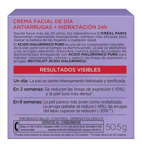 Pack Crema Día + Noche Revitalift Áci - mL a $316