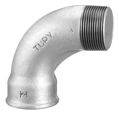 Curva 90° Galvanizada Macho/fêmea 1 - Tupy 122400733
