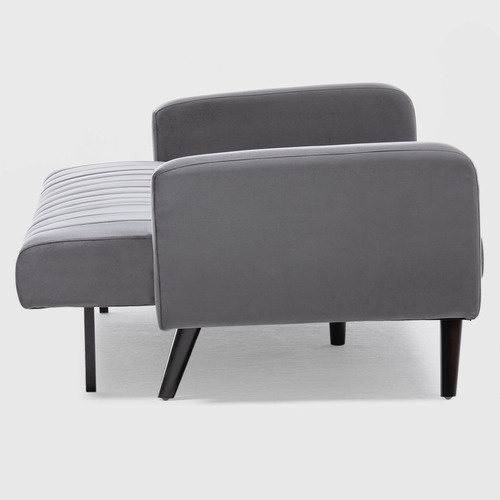 Sofá Futón 3 Cuerpos Gris - Clásico Cambridge Eg2021gr