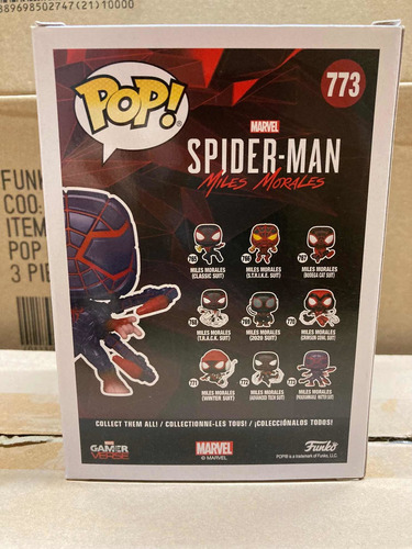 Miles Morales Programmable Matter 773 Spider-man Funko Pop