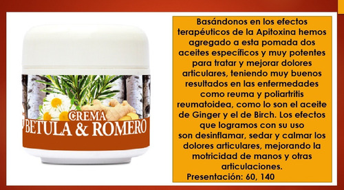 Crema Antiinflamatoria Antirreumática Romero