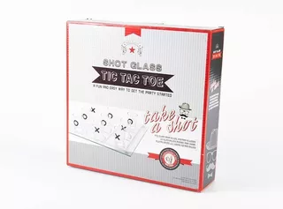 Juego De Drinking Tic Tac Toe + Rompecabezas De Regalo