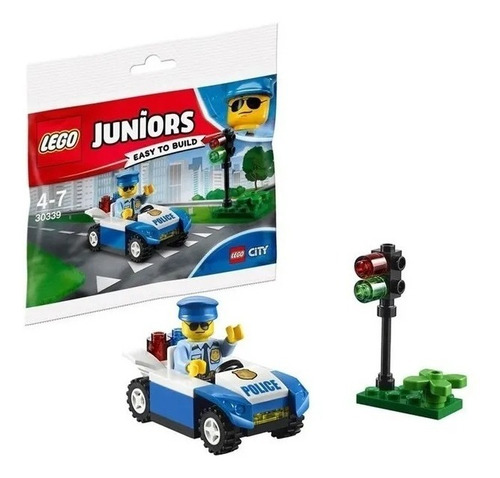 Lego Juniors 30339 Policia Con Vehiculo + Cuento Nº 3