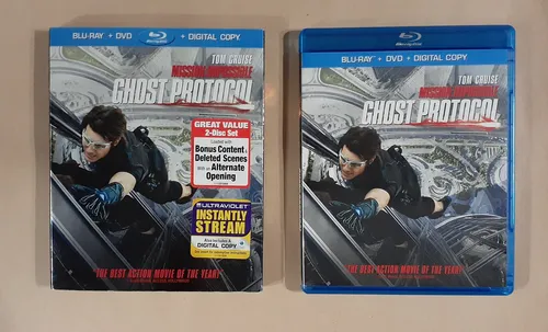 Mission Impossible Ghost Protocol - Blu-ray + Dvd Original