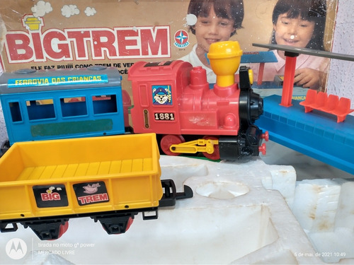 Big Trem Estrela Na Caixa