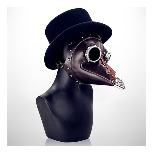 Máscara De Doctor Peste Sombrero Steampunk Para Halloween