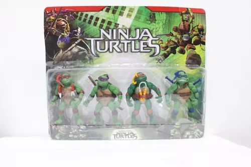 Figuras Tortugas Ninja Con Accesorios Original X Unidad