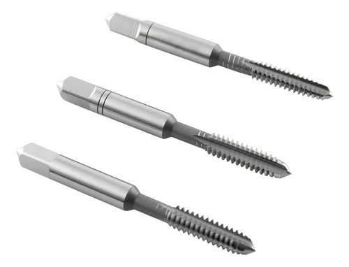 Macho Manual Aço Rápido Nº 10 3/16'' Unc 3 Pçs Vonder Plus