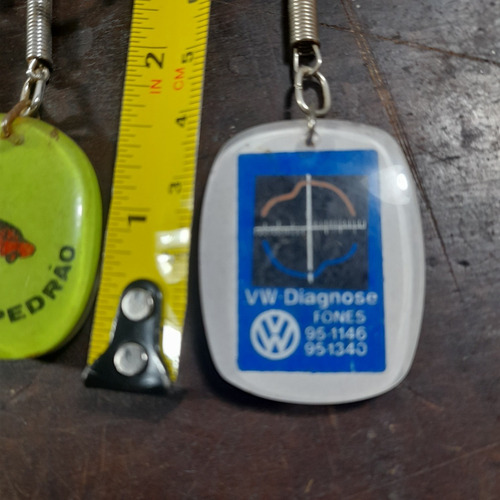 Imagem 4 de 5 de Chaveiro Carburgo Concessionária Volks Novo Hamburgo Anos 80
