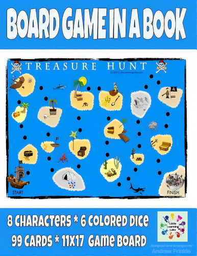 Board Game In A Book - Treasure Hunt, De Frinkle, Andrew., Vol. 1. Editorial Createspace, Tapa Blanda En Inglés