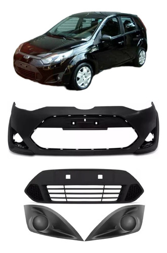 Kit Parachoque Grades Fiesta Hatch Sedan 2011 2012 2013 2014