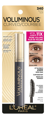 Máscara Loréal Paris Voluminous Original Negra, 2 Unidades
