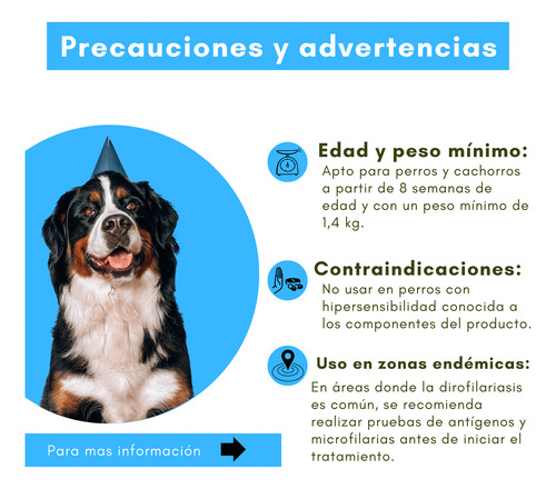 Credelio Plus Para Perros 22 A 45kg - 3 Tabletas Masticable