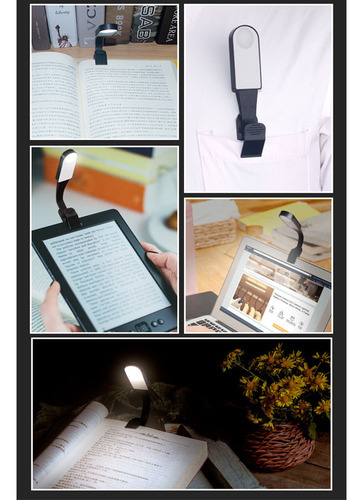 K Luz For Libros, Luz De Lectura Recargable, Luz For Libros
