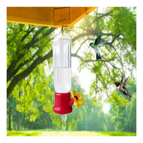 Bebedero Picaflor Colibri Colgante Jardin Aire Libre