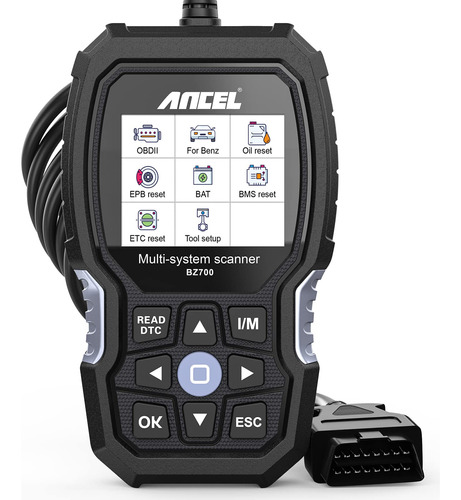 Anbz700 - Escáner Profesional Obd2 Para Mercedes Benz Spri.