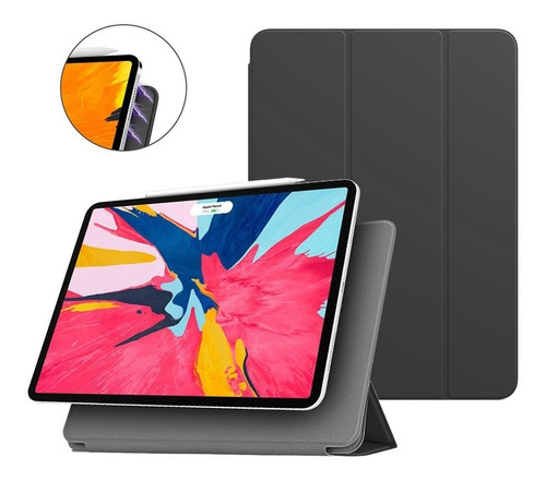 Smart Folio Para iPad Pro 11 2018 Case Siliconado Mate 