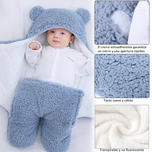 Manta - saco bebé - Enredos de lana