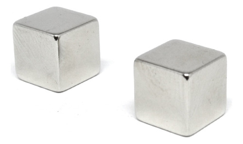 Super Ímã Neodímio N35 Cubo 10x10x10 Mm 5 Peças