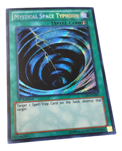 Yugioh! Mystical Space Typhoon Secreto Lcjw-en285