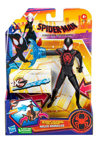 Miles Morales Telaraña Giratoria Spiderman Hasbro Original