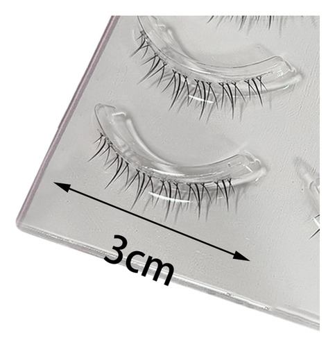 4 X 5 Pares De Aglomerados De Cílios Lindos Cílios